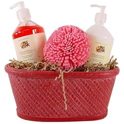 Asquith Somerset Hand Wash Lotion Gift Basket with Sponge