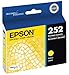 EPSON 252 DURABrite Ultra Ink Standard Capacity Yellow Cartridge (T252420-S) Works with WorkForce WF-3620, WF-3640, WF-7110, WF-7610, WF-7620, WF-7710, WF-7720, WF-7210