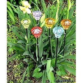 Rome Industries 4350 Jeweled Plant Supports - Set of 6 by Rome Industries