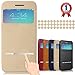 iPhone 6S Plus Case, Aerb [Classic Series] Smart Touch Metal Answer Calls Front Flip Cover for Apple iPhone 6S Plus 5.5