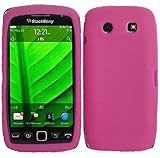 Hot Pink Silicone Jelly Skin Case Cover for Blackberry Torch 9850 9860