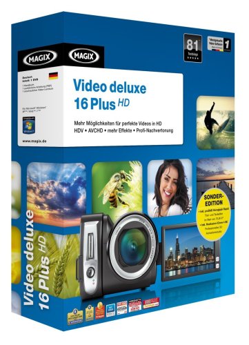 MAGIX Video deluxe 16 Plus Sonderedition MAGIX Video deluxe 16 Plus Sonderedition