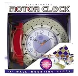 Great Neck Tools  16902  14 Back Lit Rotor Wall Clock