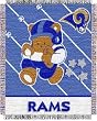 St. Louis Rams 36"x48" Woven Baby Throw Blanket - Football Sports Merchandise
