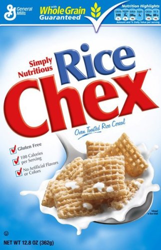 Rice Chex Cereal, 12.8-Ounce Box (Pack of 6)