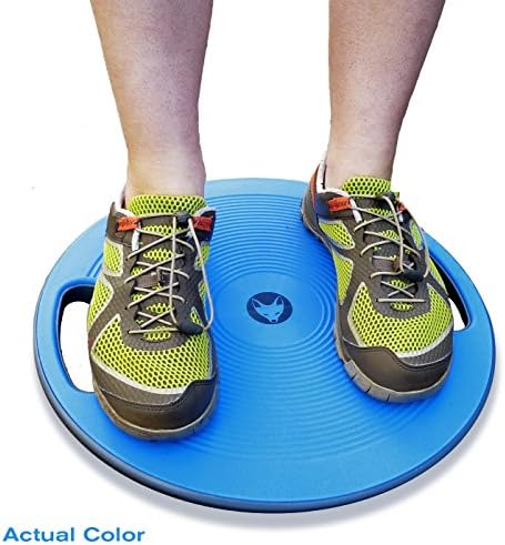 Fitaboo Balance Board Elite - Intermediate to Advanced Wobble Board. Improve Balance, Strength &amp; Core Muscles. Perfect Balance Trainer for Any Sport.