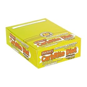 Doctor's CarbRite Diet Sugar Free Bar, Chocolate Covered Banana Nut with Soy Nuts, 2-Ounce Bars (Pack of 12)