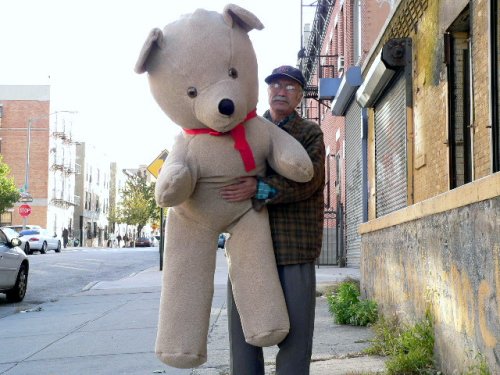 51MYTXl0UtL GIANT 68 TEDDY BEAR HUGE PLUSH STUFFED SNUGGLE ANIMAL * COLOR: BEIGE * AMERICAN MADE IN THE USA AMERICA