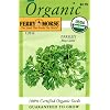 Ferry-Morse 3091 Organic Parsley Seeds, Moss Curled (1.25 Gram Packet)