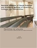  : National Register of Social Prestige and Academic Ratings of American Colleges and Universities