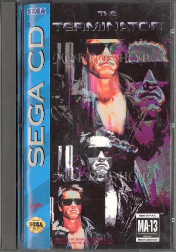 Childrens Toyshop  Video Games : The Terminator (Sega CD)