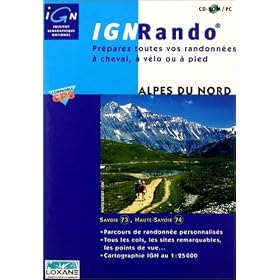 IGN Rando : Alpes du Nord