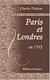 Paris et Londres en 1793