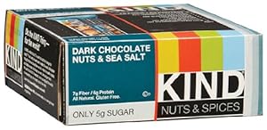 Kind - Kind Dark Chocolate Nuts & Sea Salt, 12 bars