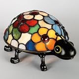 Quoizel Tiffany 1 Light Flowered Lady Bug Accent Lamp