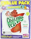 Fruit Roll-Ups Fruit Flavored Snacks, Variety Pack (Strawberry & Berry Berry Cool), .5 oz, 20-Count Rolls , Pack of 6