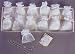Baptism Remembrances - 12 Rosaries (6 Gold, 6 Silver) Gift Packaged in White with Gift Cards