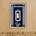 Houston Texans Art Glass Switch Cover