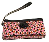 Vera Bradley Frill Collection - Hangin' Out Wristlet Wallet in Loves Me