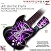 Lightning Purple Skin by WraptorSkinz TM fits All Sony PS2 Guitar Hero SG Guitar Controllers (GUITAR NOT INCLUDED)