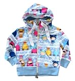 Harajuku Lovers By Gwen Stefani * Snowbunny * All Over Blue Hoody For Kids * 08 Newest Collection *