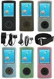 PCMICROSTORE Brand SanDisk Sansa View Premium Silicone Skin Case Cover For Sandisk View 8gb and Sandisk View 16gb - 6 Colors Choices
