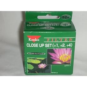 52mm Close-Up Lens Set, +1, +2, +4