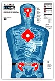 Thompson Target B27-IMZ Human Silhouette Shooting Range Targets - 25"x38" (25 pack)