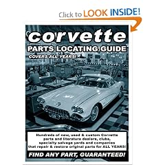 Corvette Parts Locating Gude