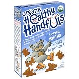 Healthy Handfuls Organic Koala Krackers, Lemon Vanilla, 6-Ounce Boxes (Pack of 12)