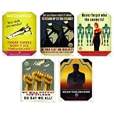 Battlestar Galactica 5-Piece Propaganda Poster Set