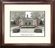 University of Nebraska, Lincoln Alumnus Alumnus 14x18 Mahogany Framed Collegiate Lithograph