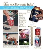 (Price/1)USA Pool & Toy - Magnetic Beverage Holder Stake With Koozie