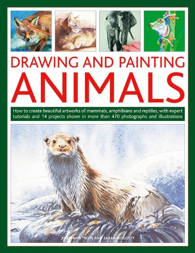 Drawing and Painting Animals: How to create beautiful artworks of mammals, amphibians and reptiles, with expert tutorials and 14 projects shown in more than 470 photographs (Drawing & Painting)
