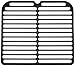 Music City Metals 64242 Gloss Cast Iron Cooking Grid Replacement for Gas Grill Model BBQ Tek GPF2424AE, Set of 2