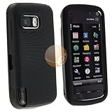 Silicone Skin Case for Nokia XpressMusic 5800, Black
