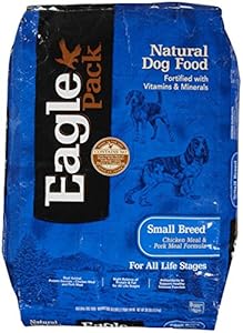 Eagle Pack Small Breed Chicken & Pork Natural Dry Dog Food, 30-Pound Bag