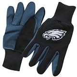 NFL McArthur Philadelphia Eagles Two-Tone Utility Gloves