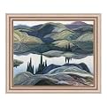 Mirror Lake by Franklin Carmichael - 9.5x11.13"