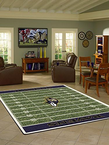 Milliken NFL Team Home Field Baltimore Ravens 3'10" x 5'4" Rectangle Rug