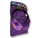 Girl's Disney Hannah Montana Earmuff, Scarf and Gloves - 3 Piece Set (7-14)