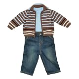 Kenneth Cole Three-Piece Jean Sweater Set - baby... by Kenneth Cole