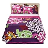 Review Jay Franco  / Xhilaration Asian Floral Comforter Set - Full