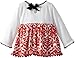 Mud Pie Baby Girls' Damask Minky Pant Set