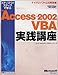 XebvoCXebvŊwMicrosoft Access 2002 VBAHu (}CN\tg)