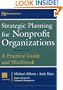 Strategic Planning for Nonprofit Organizations: A Practical Guide and Workbook