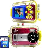 SVP Acqua DC-1231R 12MP Max. Digital Still Camera with waterproof case (2GB High Speed SD Card Included)