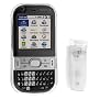 Palm Treo Centro 690 Smartphone Transparent Clear Crystal Snap On Case with Belt Clip