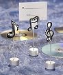 Musical Note Wedding Place Card Holders - Unique Wedding Favors, 30