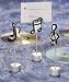 MUSICAL NOTE PLACE CARD HOLDER FAVORS, Quantity of 30 pc,